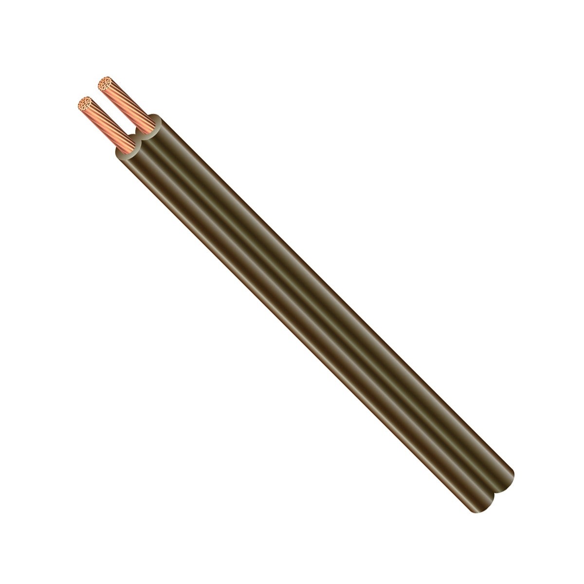 CCI 600006607 Lamp Cord, 2 -Conductor, Copper Conductor, PVC Insulation, 10 A, 300 V