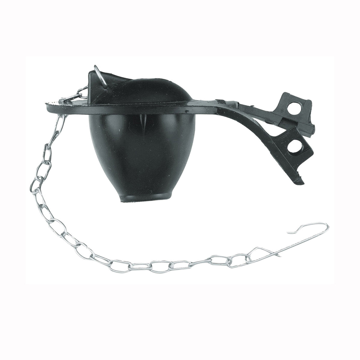 Plumb Pak PP23580 Toilet Flapper, Rubber, Black, For: Plastic Flush Valves
