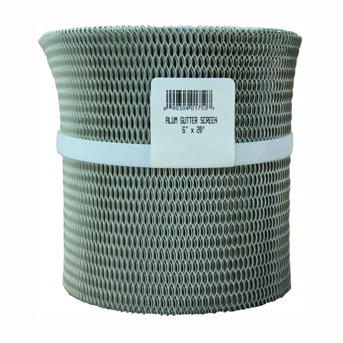 BILLY PENN 1750 Gutter Guard, 20 ft L, 6 in W, Aluminum