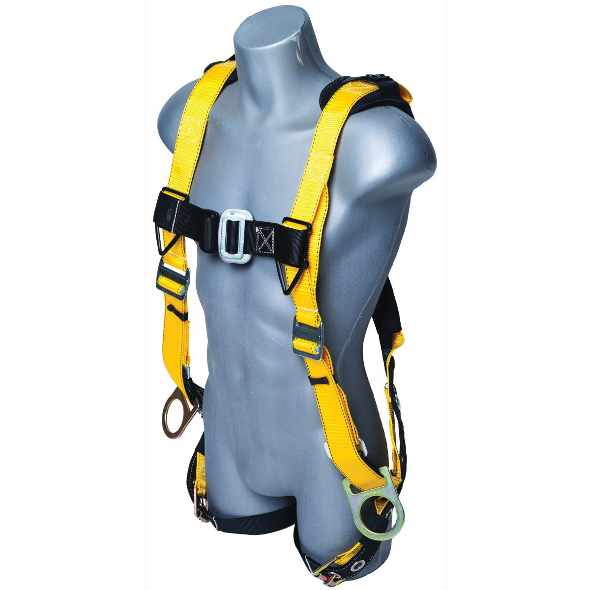 Qualcraft 11167 HUV Harness, XL/2XL, 180 to 360 lb, Yellow