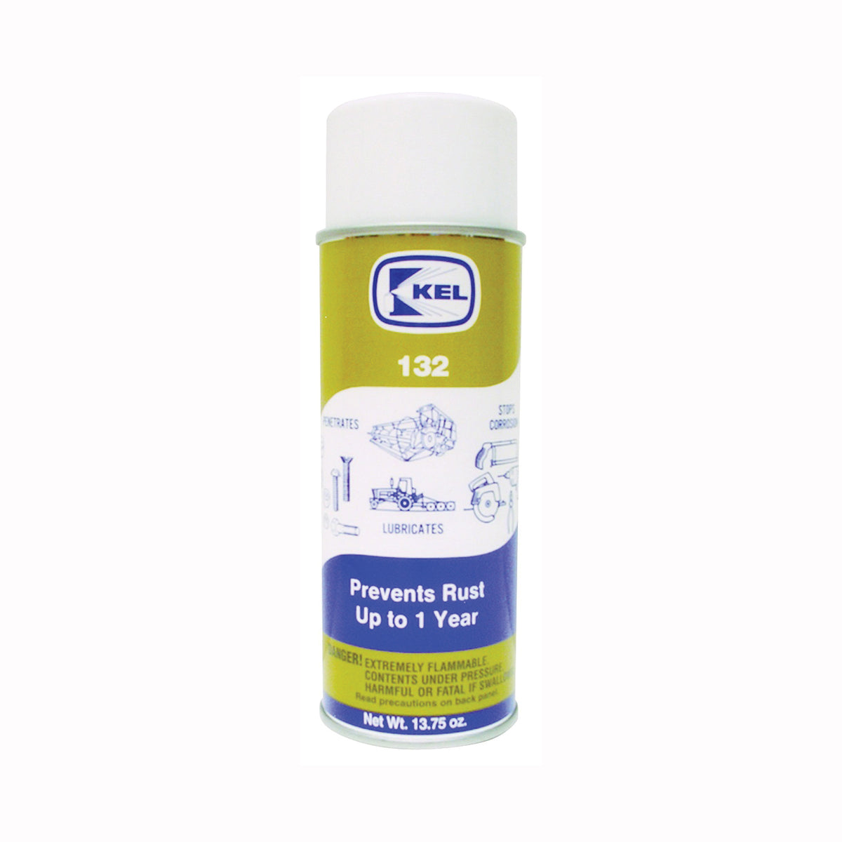 KEL 57800 Penetrating Oil, 13.75 oz Aerosol Can, Liquid