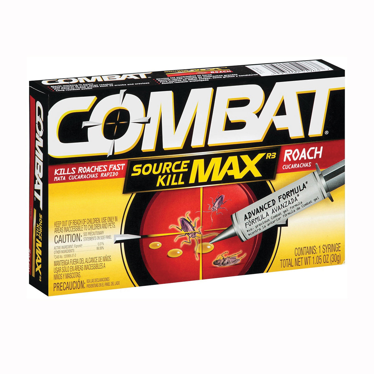 COMBAT 51963 Roach Killer Gel, Gel, Characteristic, 30 g
