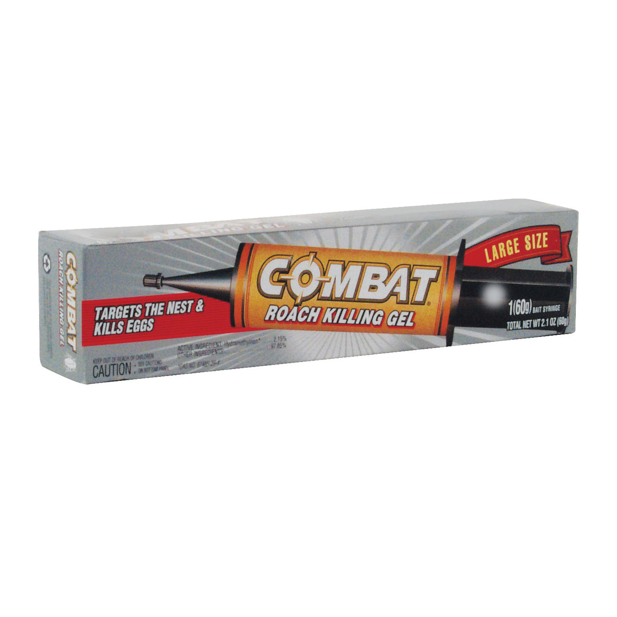 COMBAT 51960 Roach Killer Gel, Gel, Characteristic, 60 g