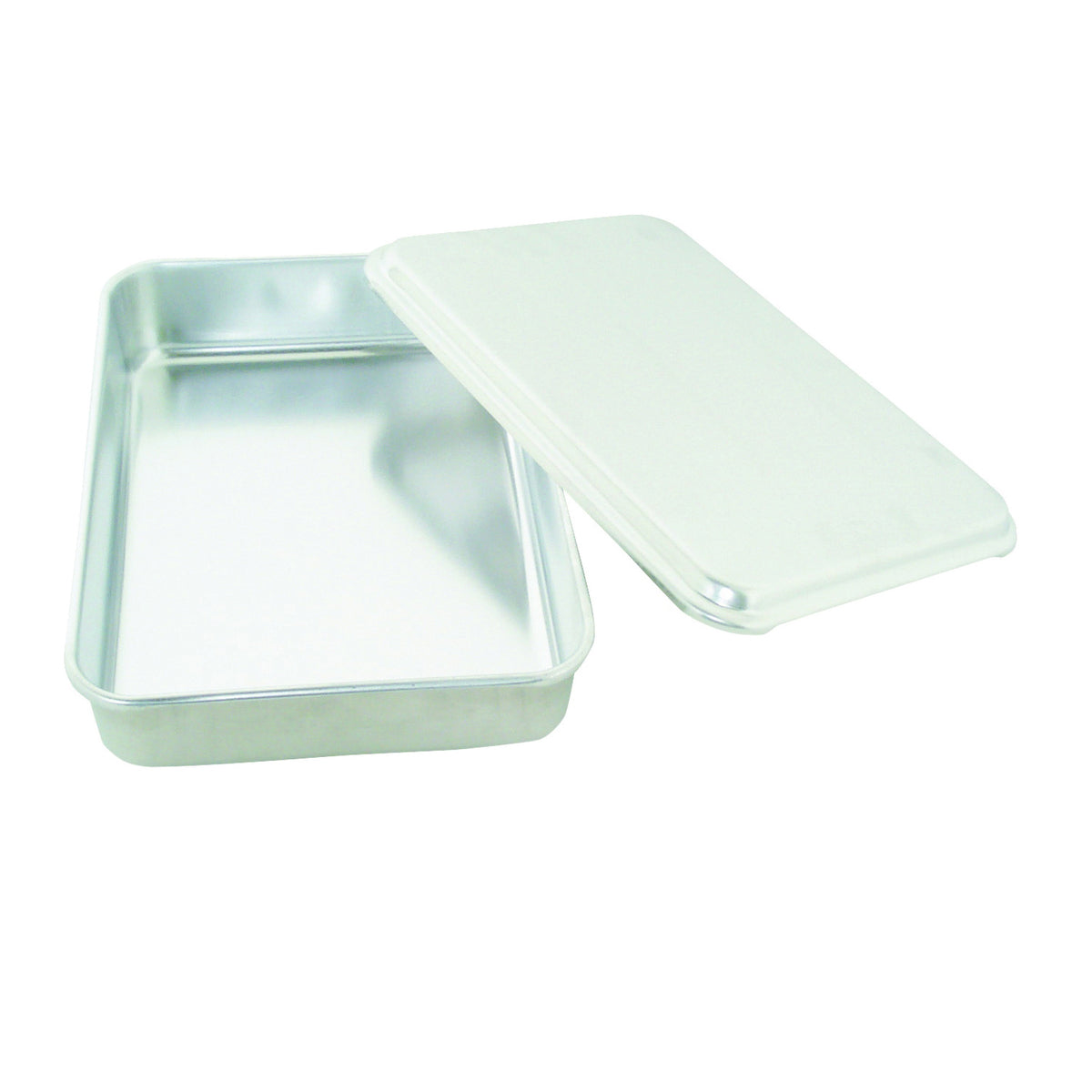 Goodcook 84975 Cake Pan, Oblong, 13 in OAL, Aluminum, Dishwasher Safe: No