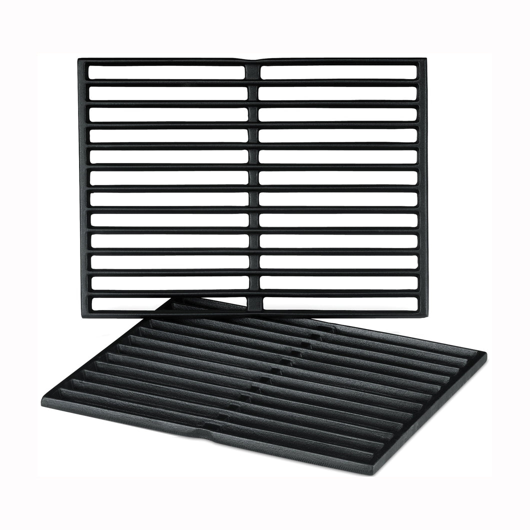 Weber 7522 Cooking Grate, 15 in L, 11-5/16 in W, Cast Iron, Enamel-Coated