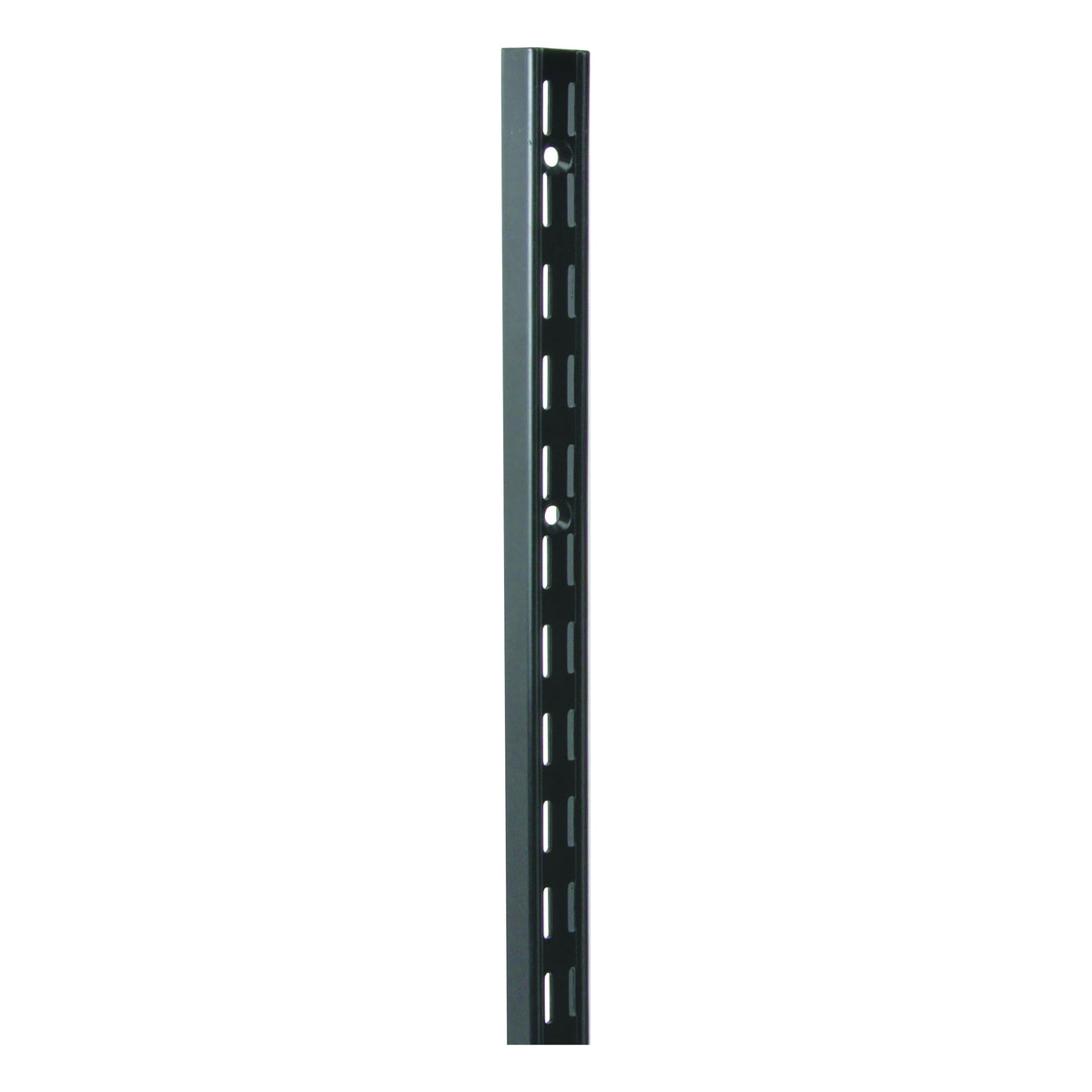 Knape &amp; Vogt 82 BLK 39 Shelf Standard, 450 lb, 14 ga Thick Material, 1-1/16 in W, 39 in H, Steel