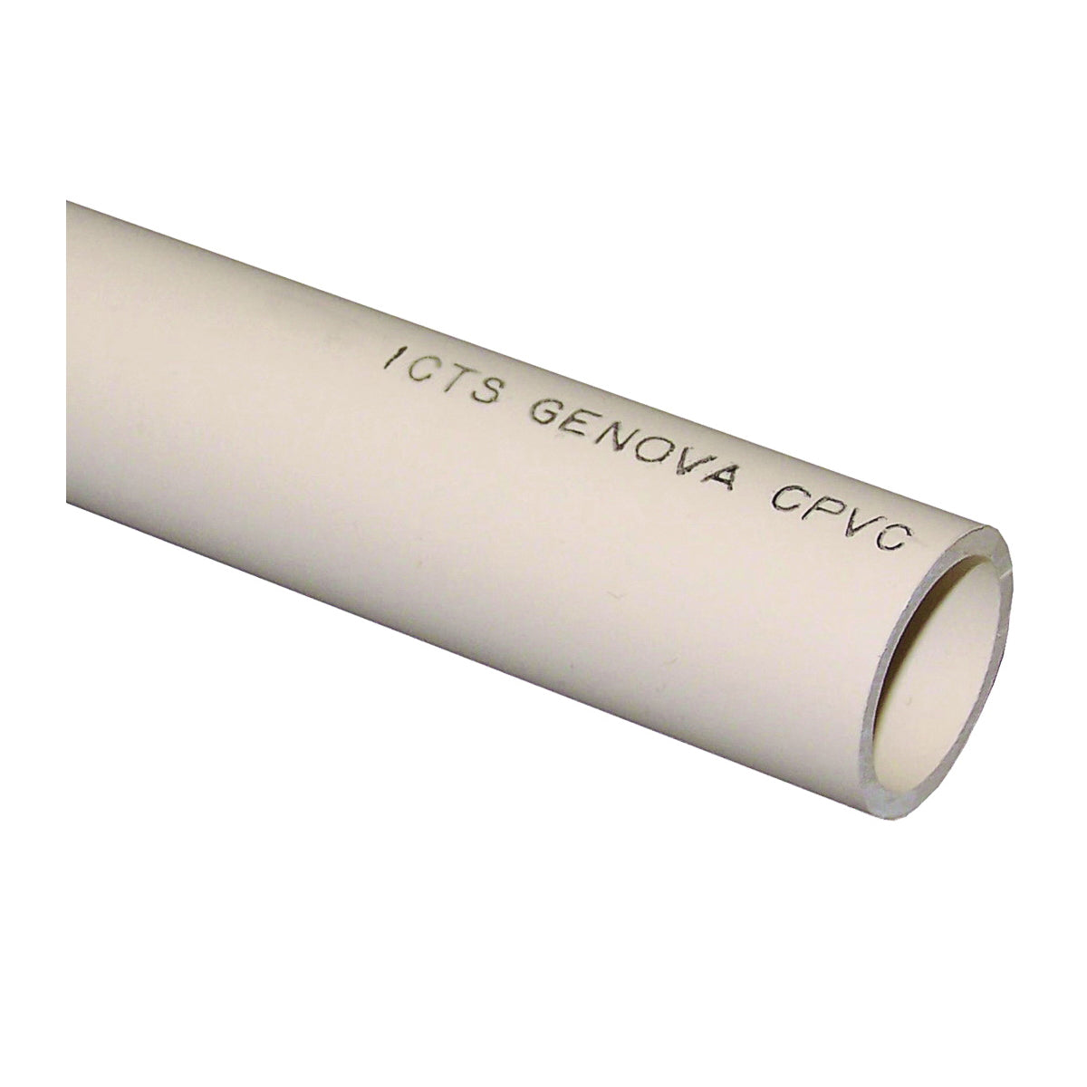 GENOVA 500 Series 44915/560010 Tubing, 1 in, 10 ft L, Plain, Buff