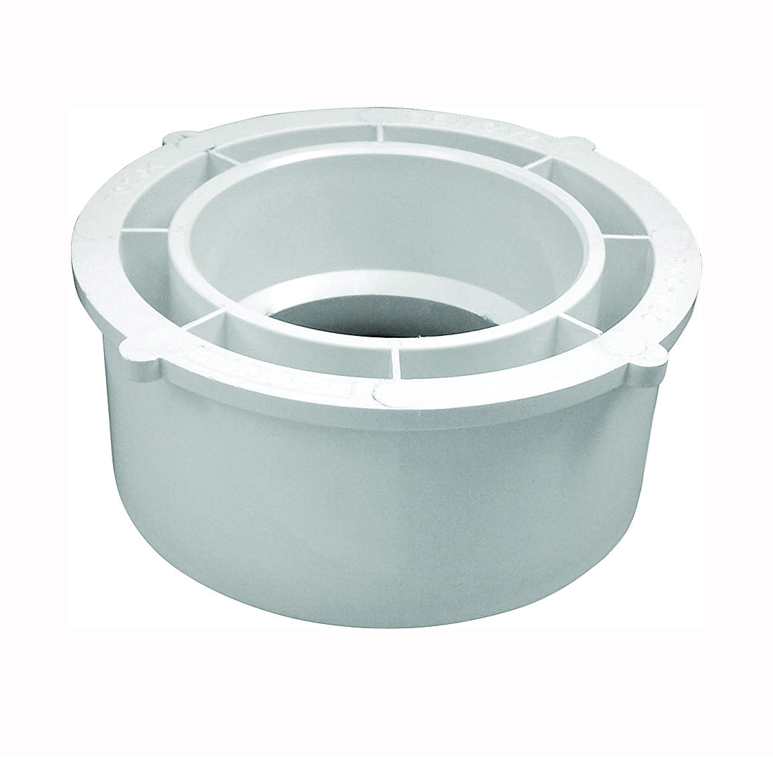 GENOVA 700 Series 70264 Pipe Reducing Bushing, 6 x 4 in, Spigot x Hub, SCH 40 Schedule