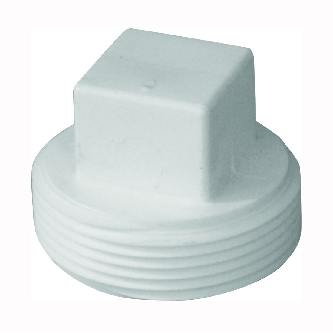 GENOVA 71860 Plug, 6 in, MIP, PVC, SCH 40 Schedule