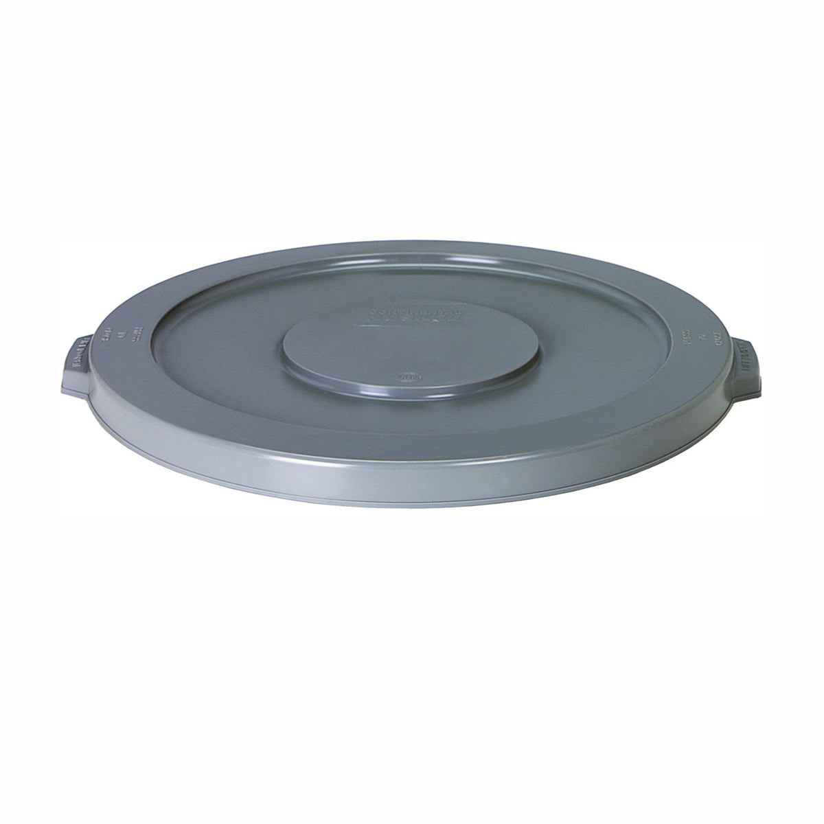 CONTINENTAL COMMERCIAL Huskee 5501GY Receptacle Lid, 55 gal, Plastic, Gray, For: Huskee 5500 Container