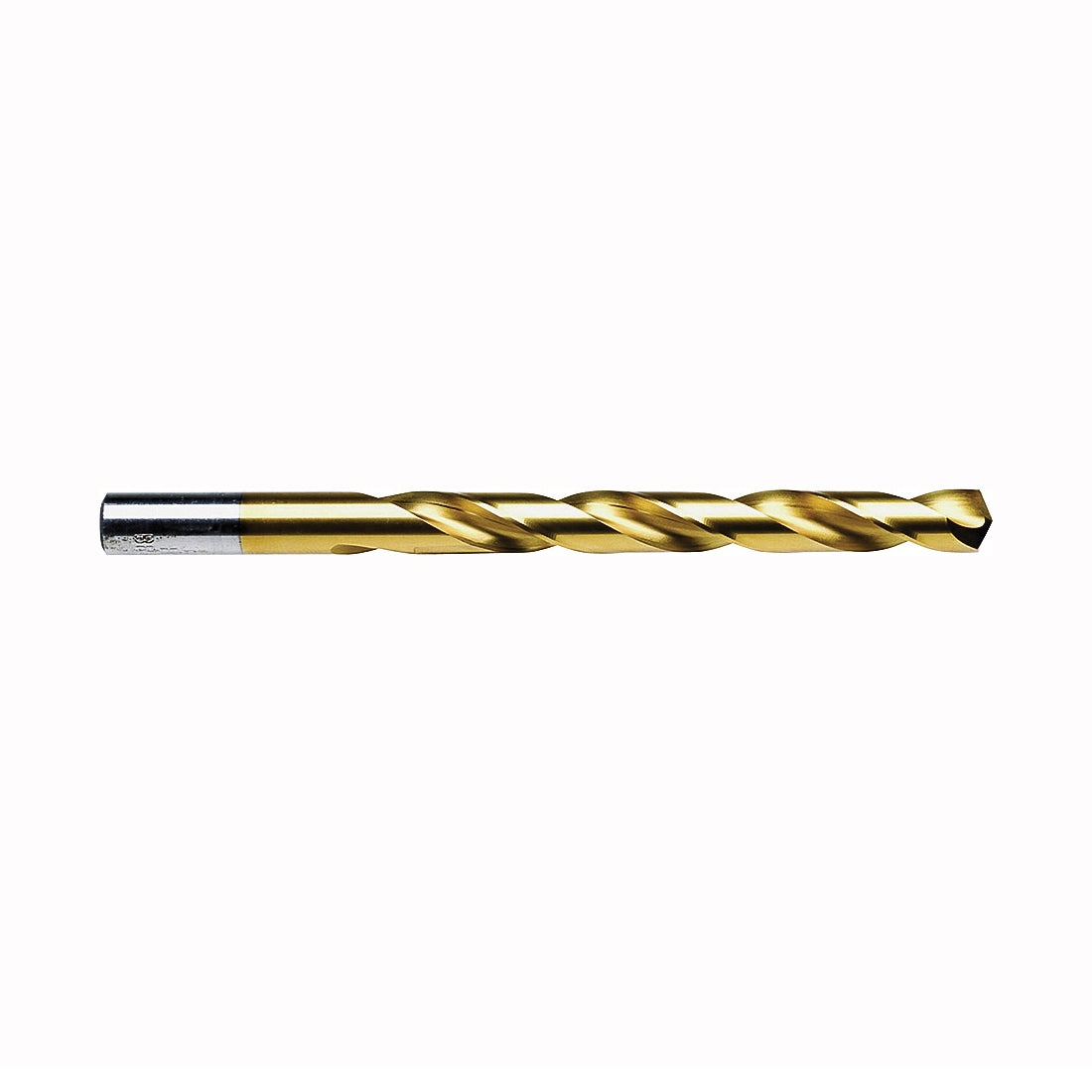 IRWIN 63912 Jobber Drill Bit, 3/16 in Dia, 3-1/2 in OAL, Spiral Flute, 2-Flute, 3/16 in Dia Shank, Straight Shank