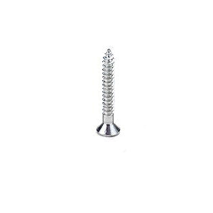 Western States Hardware 54087 Tapped Screw, Coarse Thread, Flat Head, Phillips Drive, Diamond Point, Steel, Blue