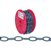 Load image into Gallery viewer, Campbell 072-2002N Decorator Chain, #10, 40 ft L, 35 lb Working Load, Metal, Poly-Coated
