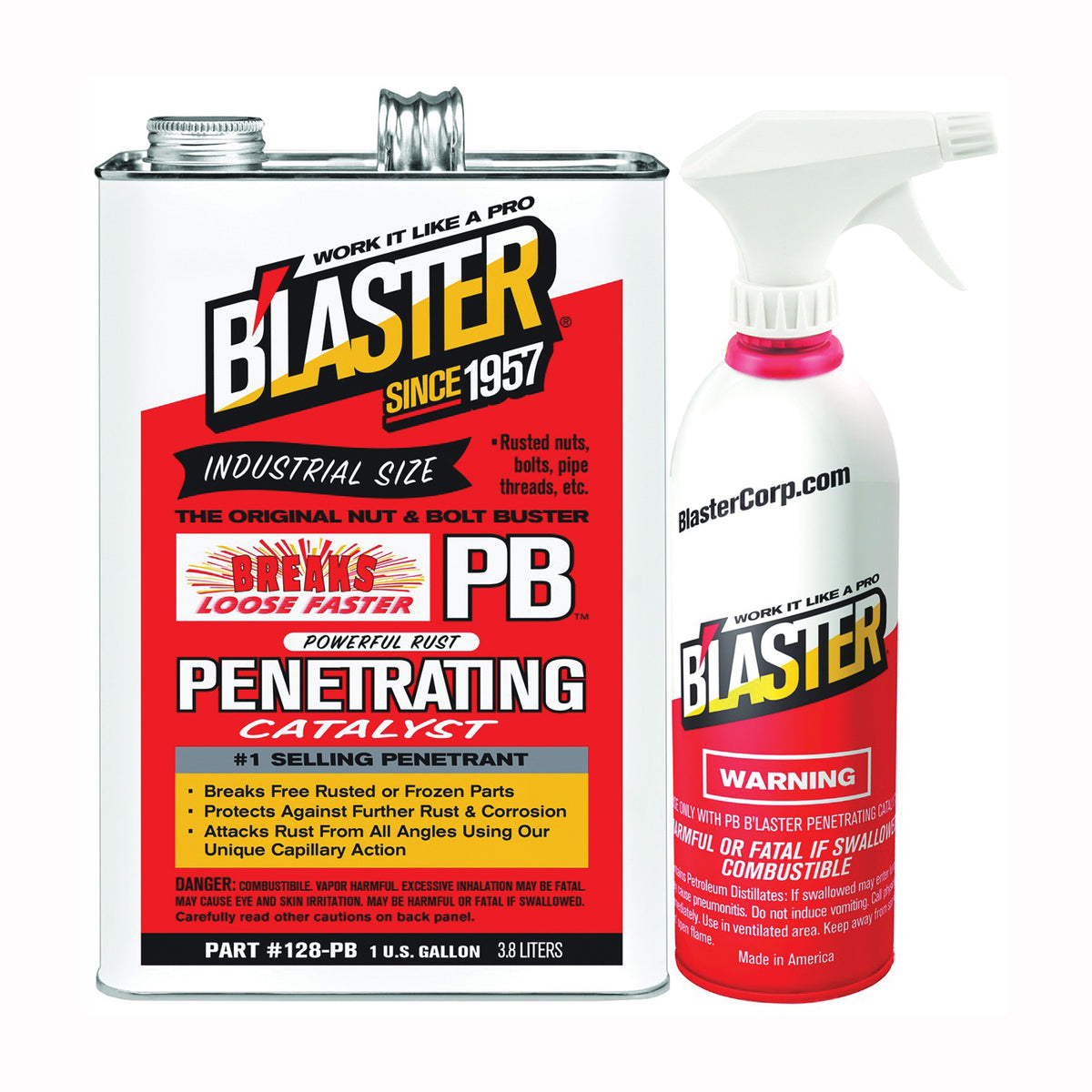 B&#39;LASTER 128-PB Penetrant, 1 gal Bottle, Liquid