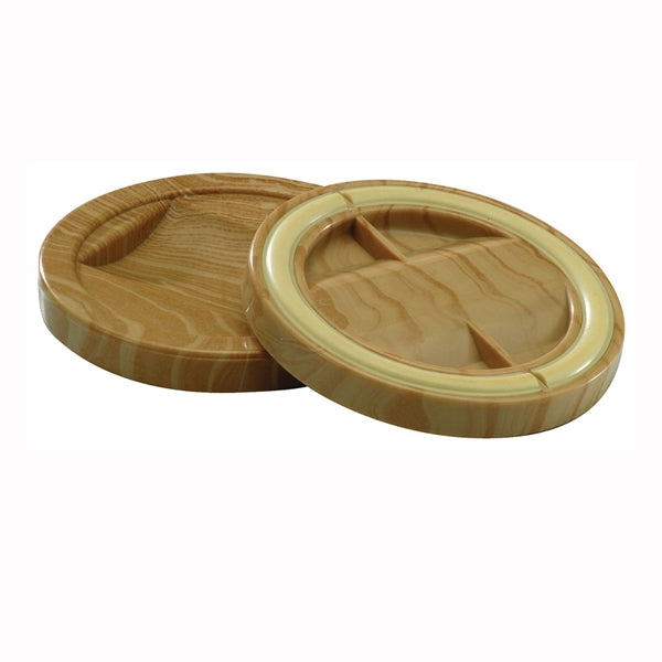 Shepherd Hardware 3696 Bed Frame Cup, Plastic, Woodgrain