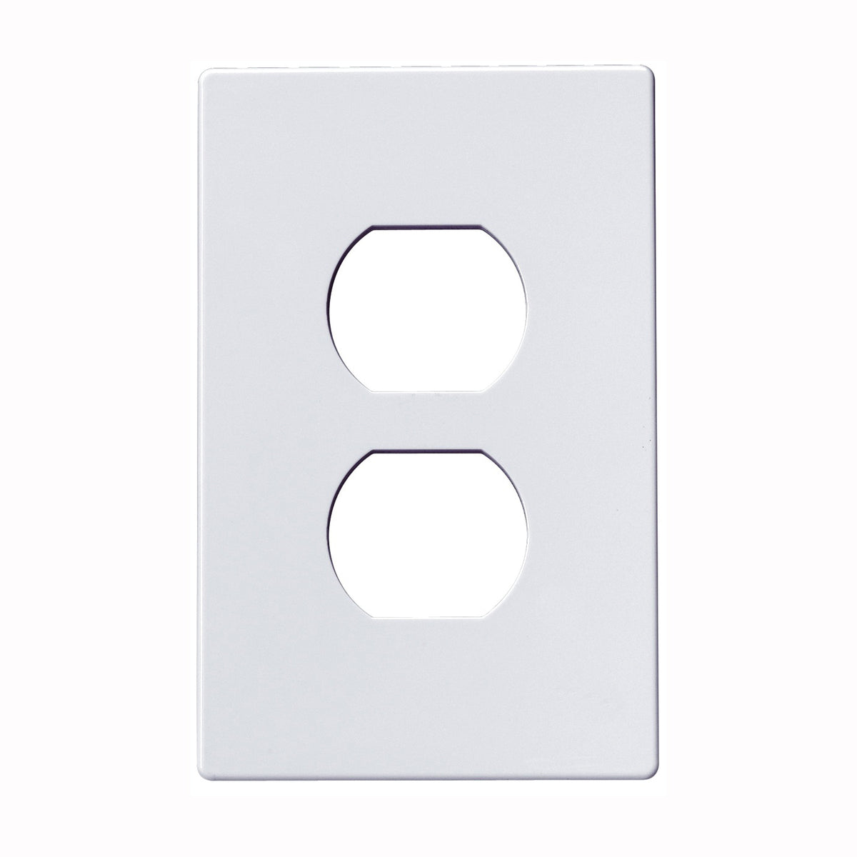 Eaton Wiring Devices PJS8W Wallplate, 4-1/2 in L, 2-3/4 in W, 1 -Gang, Polycarbonate, White, High-Gloss