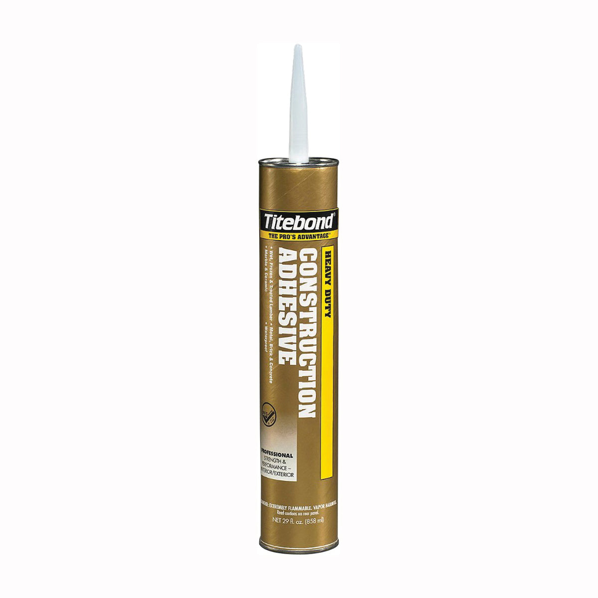 Titebond 5262 Construction Adhesive, Beige, 28 oz Cartridge