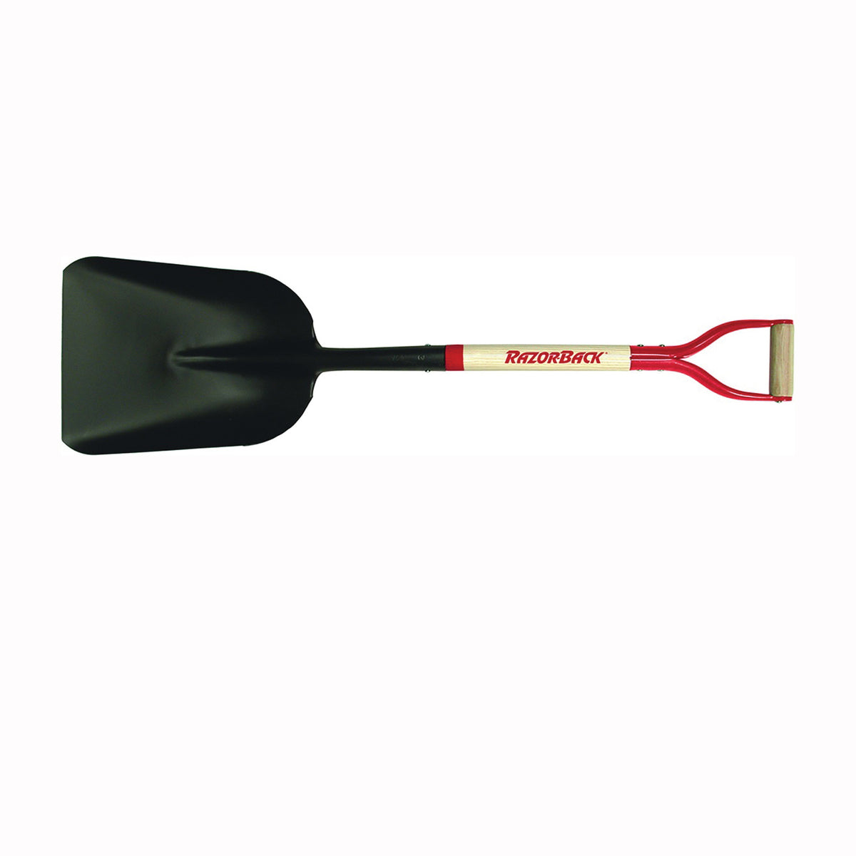 UnionTools 50139 Scoop Shovel, 11-1/8 in W Blade, 15 in L Blade, Steel Blade, North American Hardwood Handle, 41 in OAL
