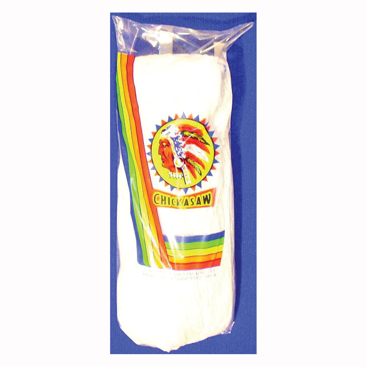 Chickasaw 00557 Wet Mop Head, 24 oz Capacity, 1 in Headband, Cotton