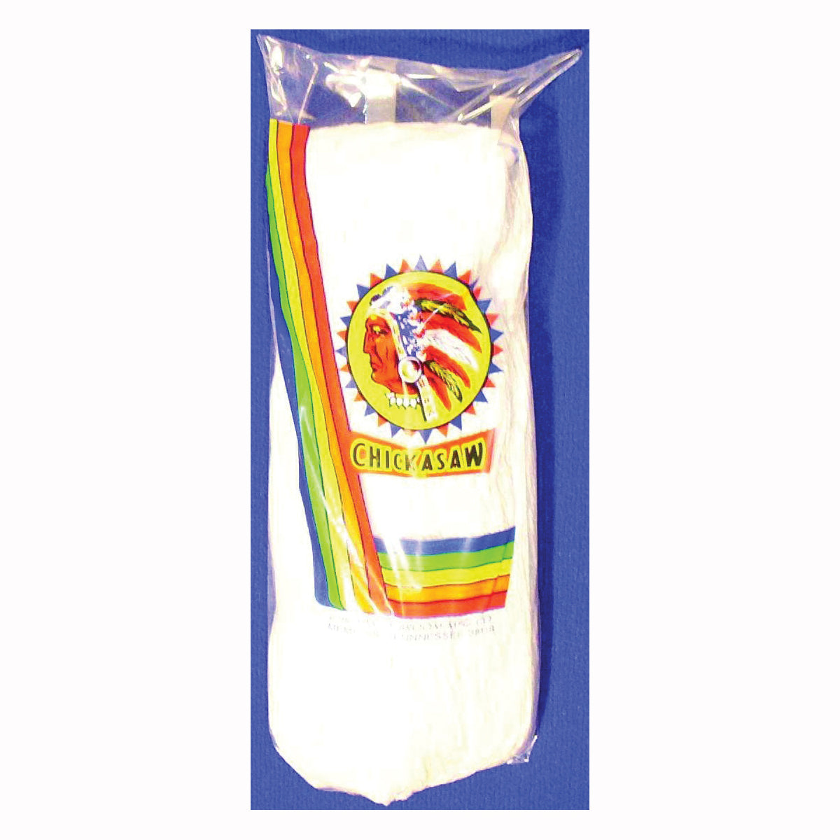 Chickasaw 00455 Wet Mop Head, 16 oz Capacity, 1 in Headband, Rayon