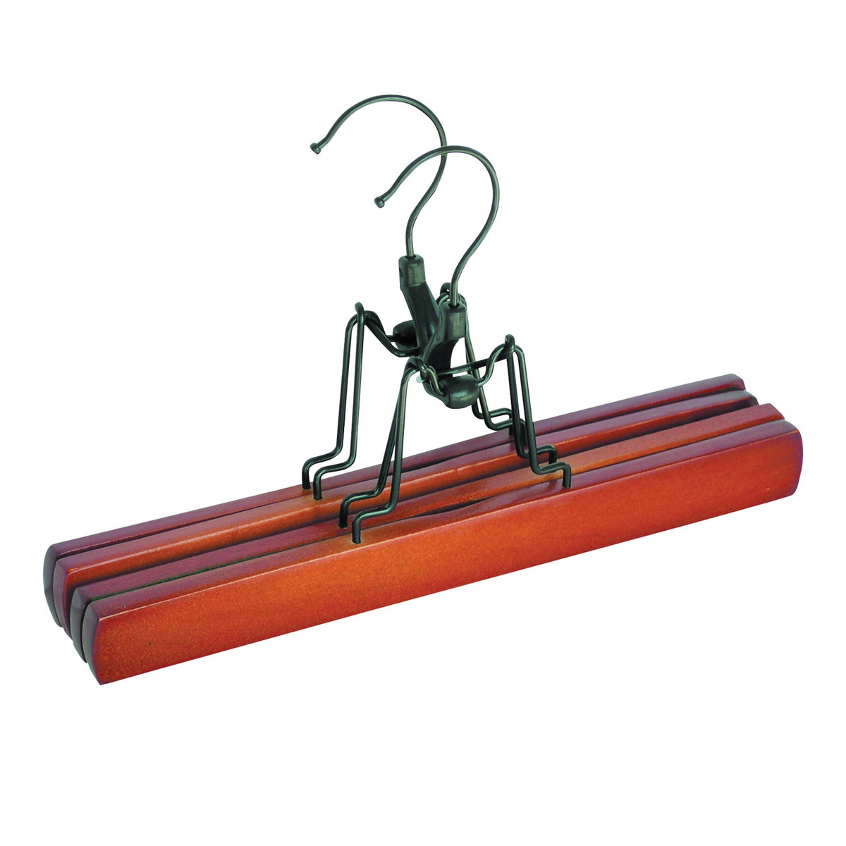 Merrick C68210-WD Skirt and Slack Hanger, Wood, Red