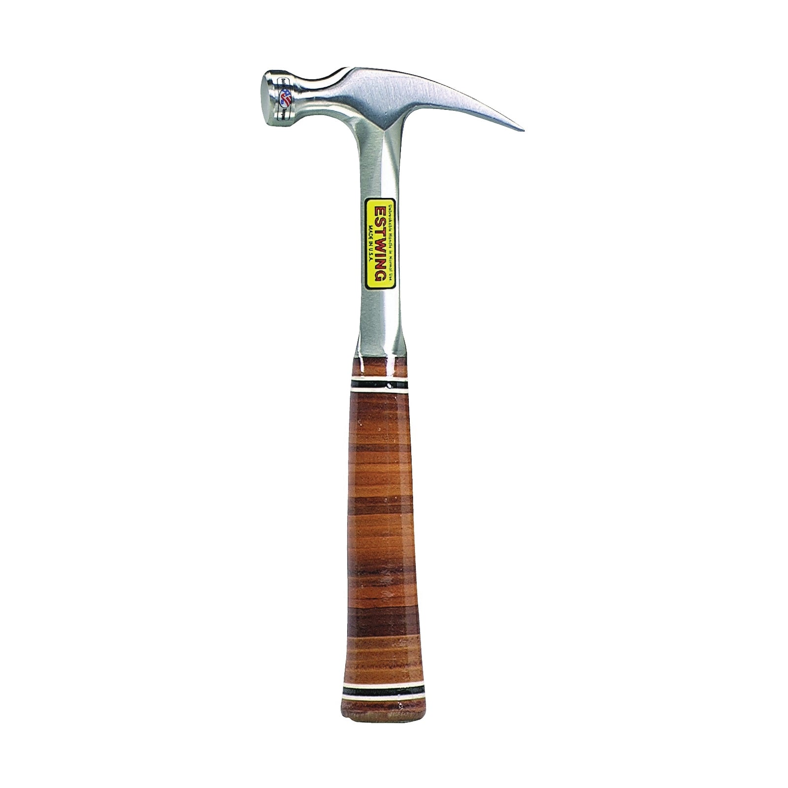 Estwing E20S Nail Hammer, 20 oz Head, Rip Claw, Smooth Head, Steel Head, 13-1/2 in OAL
