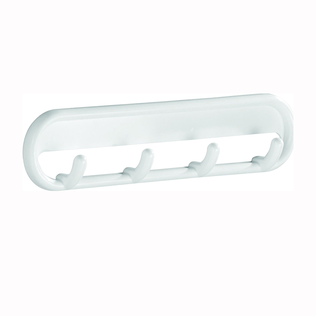 iDESIGN 15501 Hook Rack, ABS, White