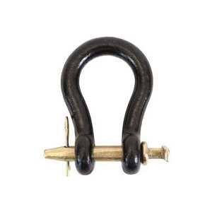 Koch 4002593/M8195 Straight Clevis, 1 in, 25000 lb Working Load, 5-5/16 x 1-5/8 in L Usable, Powder-Coated