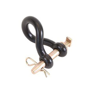 Koch 4004503/M8234 Twisted Clevis, 3/4 in, 12000 lb Working Load, 3-1/2 x 1-5/16 in L Usable, Powder-Coated