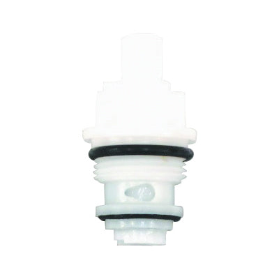 US Hardware P-048C Faucet Stem, Plastic, 1-15/16 in L, For: Nibco Washerless Kitchen and Vanity Faucets