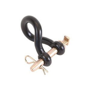 Koch 4004553/M8278 Twisted Clevis, 7/8 in, 16000 lb Working Load, 3-7/8 x 1-5/16 in L Usable, Powder-Coated