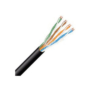 Southwire 57642901 Data Cable, 5e Category Rating, Black Sheath