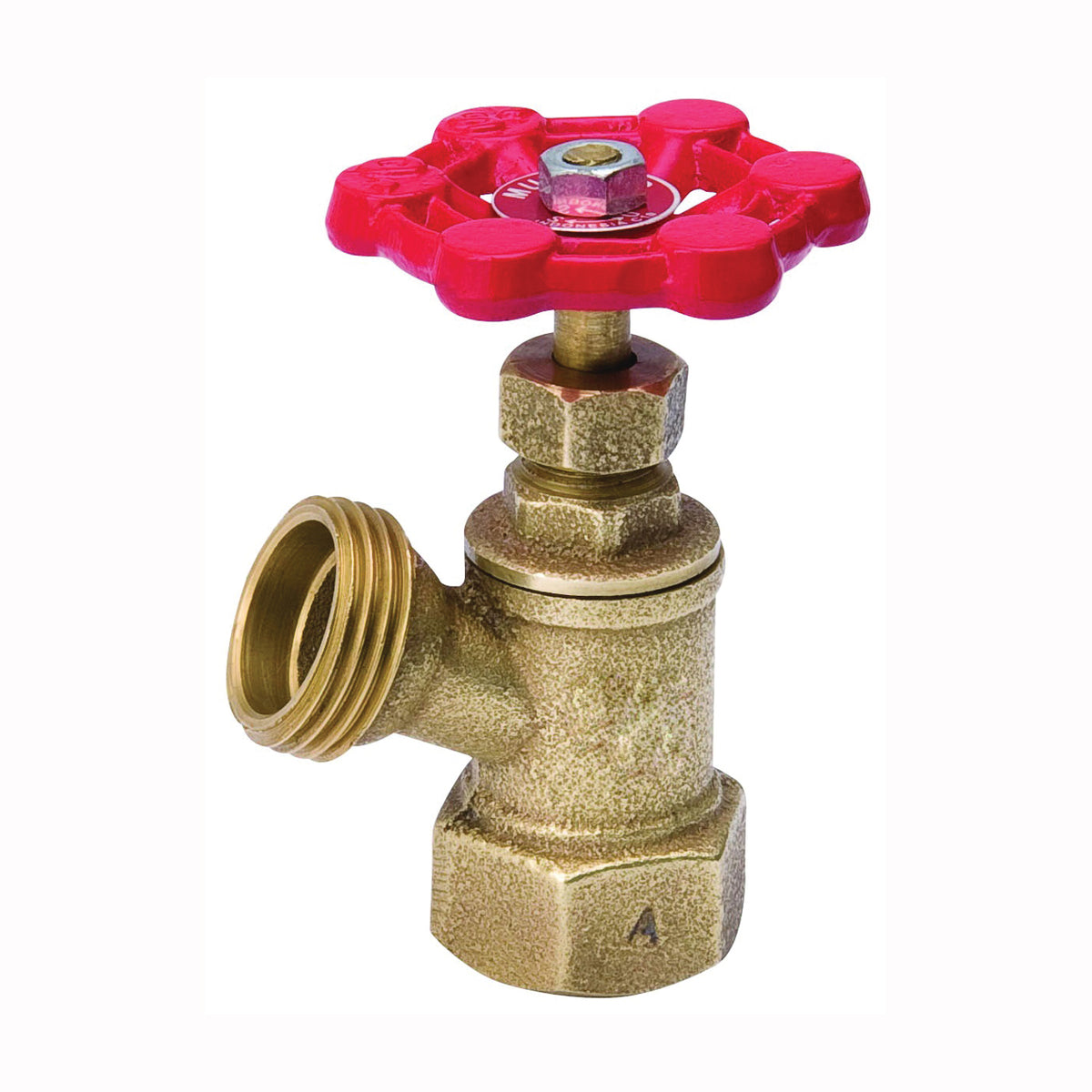 B &amp; K ProLine Series 102-803HC Boiler Drain Valve, 1/2 in Connection, FIP, 125 psi Pressure, Brass Body