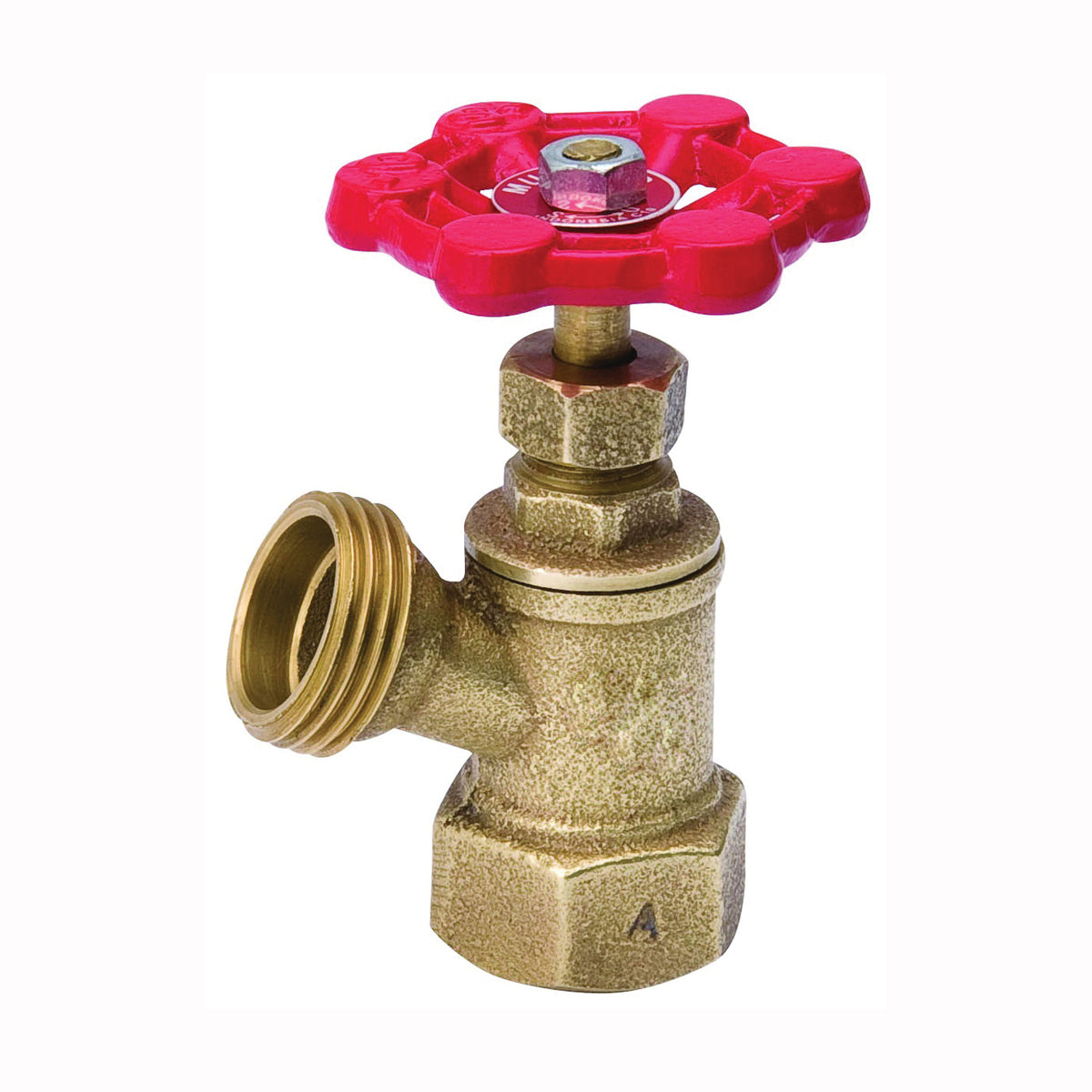 B &amp; K ProLine Series 102-804HC Boiler Drain Valve, 3/4 in Connection, FIP, 125 psi Pressure, Brass Body