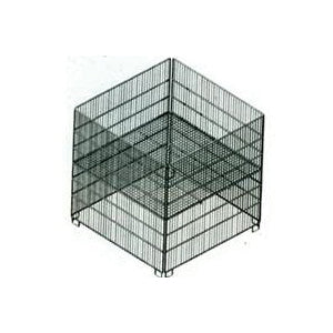 SOUTHERN IMPERIAL R40-CLDB-SQ Dump Bin, Zinc, Square