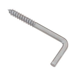 National Hardware N120-287 Square Bend Hook, 3.06 in L, Steel, Zinc