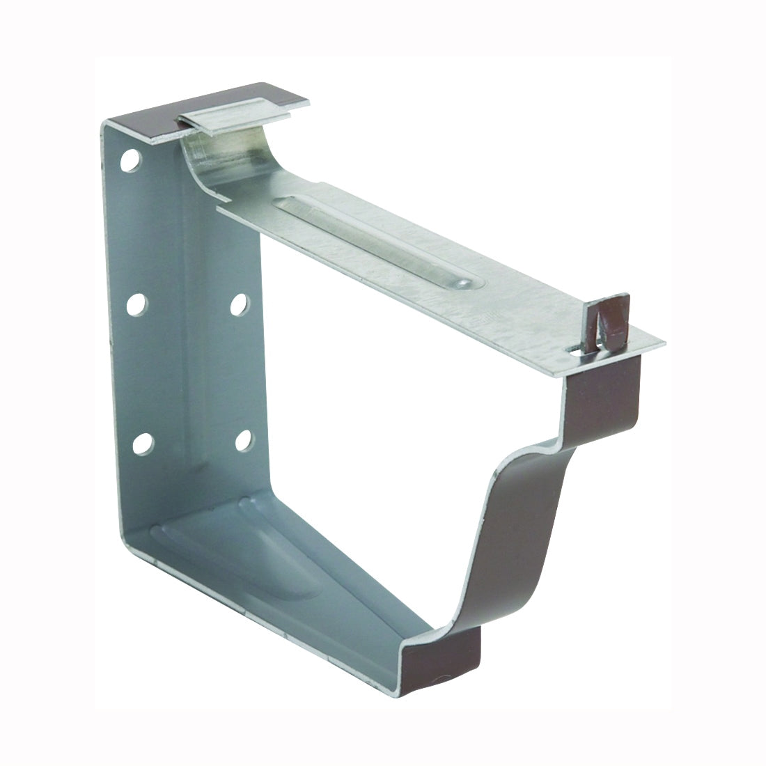 Amerimax 2502219 Snap Lok Bracket, Aluminum, Brown