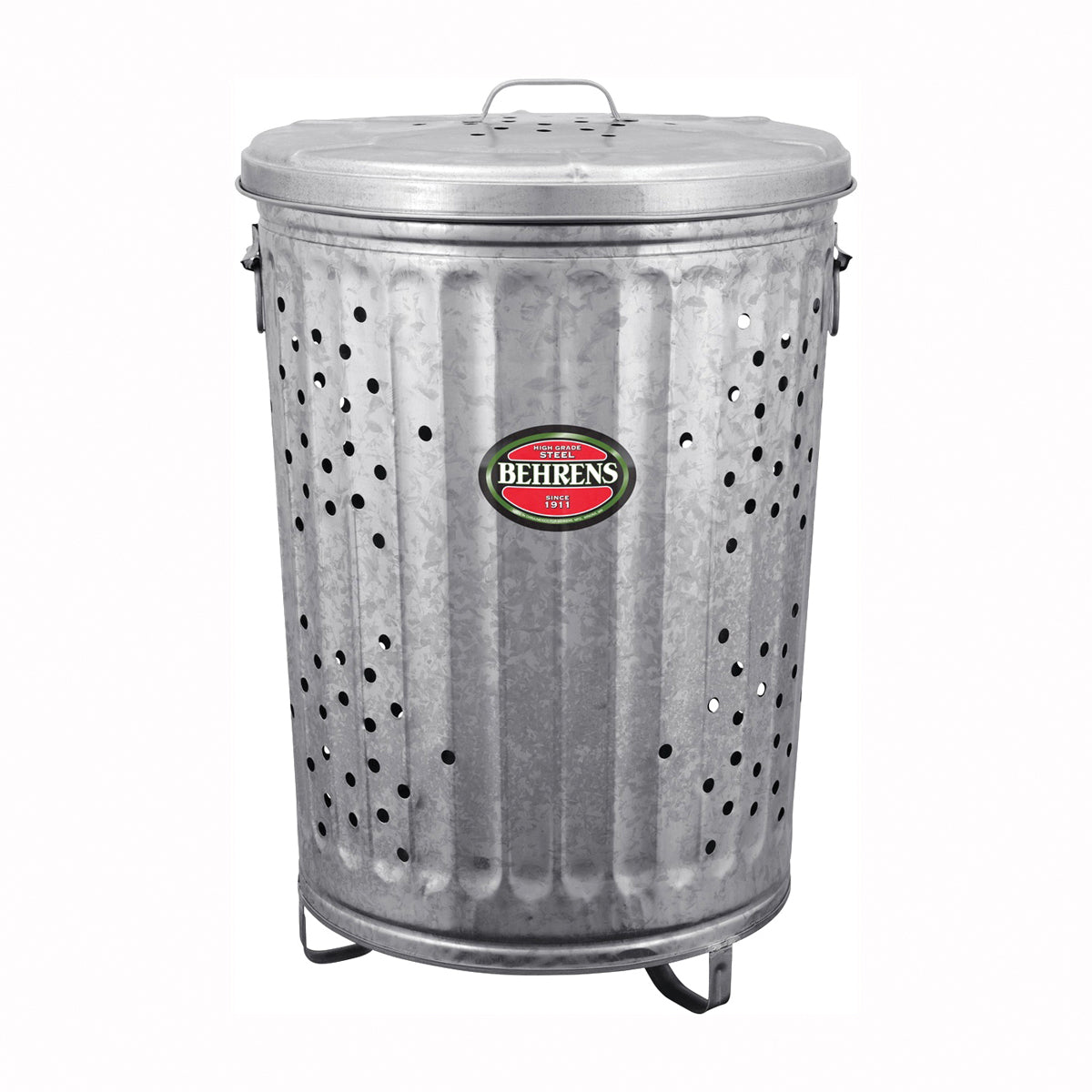 Behrens RB20 Composter/Rubbish Burner, 20 gal Capacity, Steel