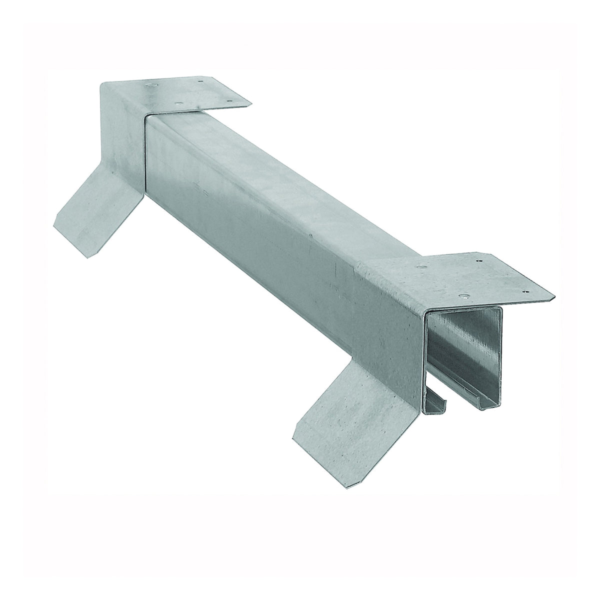 National Hardware N142-364 Box Rail, Steel, Galvanized, 8 ft L