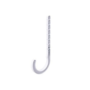 B &amp; K P02-150HC Drain J-Hook, 1-1/2 in Opening, ABS