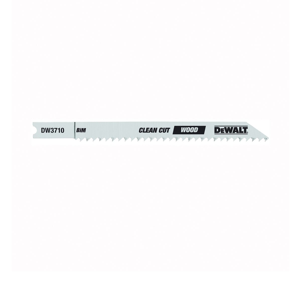 DeWALT DW3710-5 Jig Saw Blade, 1/4 in W, 10 TPI