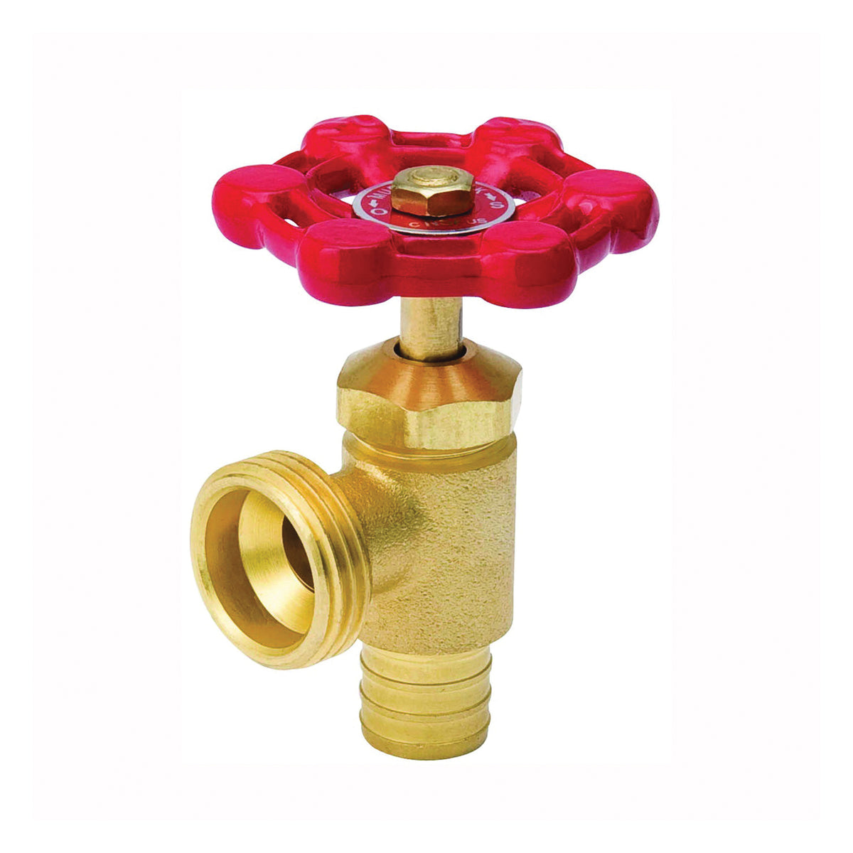 B &amp; K ProLine Series 102-014 Boiler Drain Valve, 3/4 in Connection, PEX, 125 psi Pressure, Brass Body