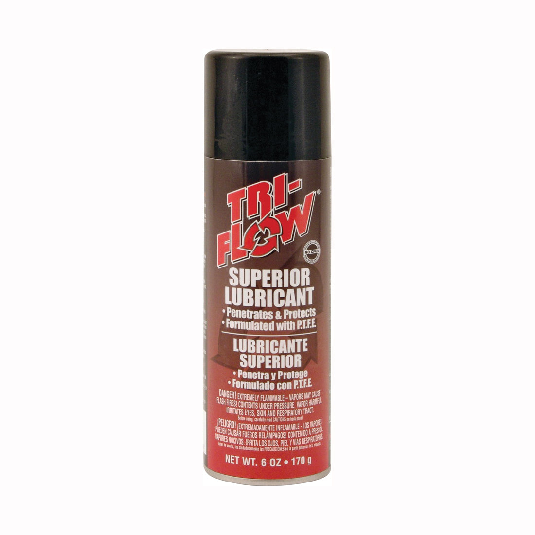 Tri-Flow TF20005 Lubricant, 6 oz Aerosol Can, Liquid