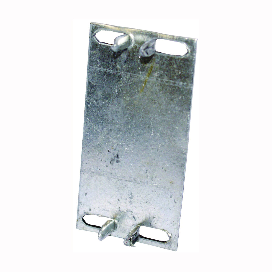 MiTek KNS Series KNS1 Protection Plate, 3 in L, 1-1/2 in W, 1/16 in Thick, Aluminum