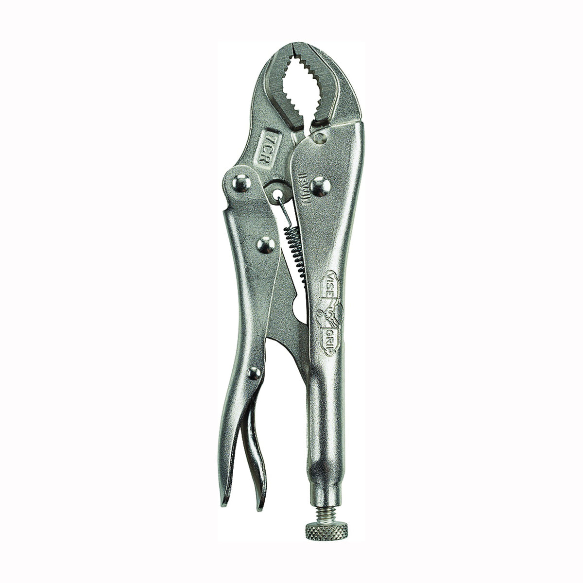 IRWIN Original Series 4935578 Locking Plier, 7 in OAL, 1-1/2 in Jaw Opening, Plain-Grip Handle, 3/8 in W Jaw