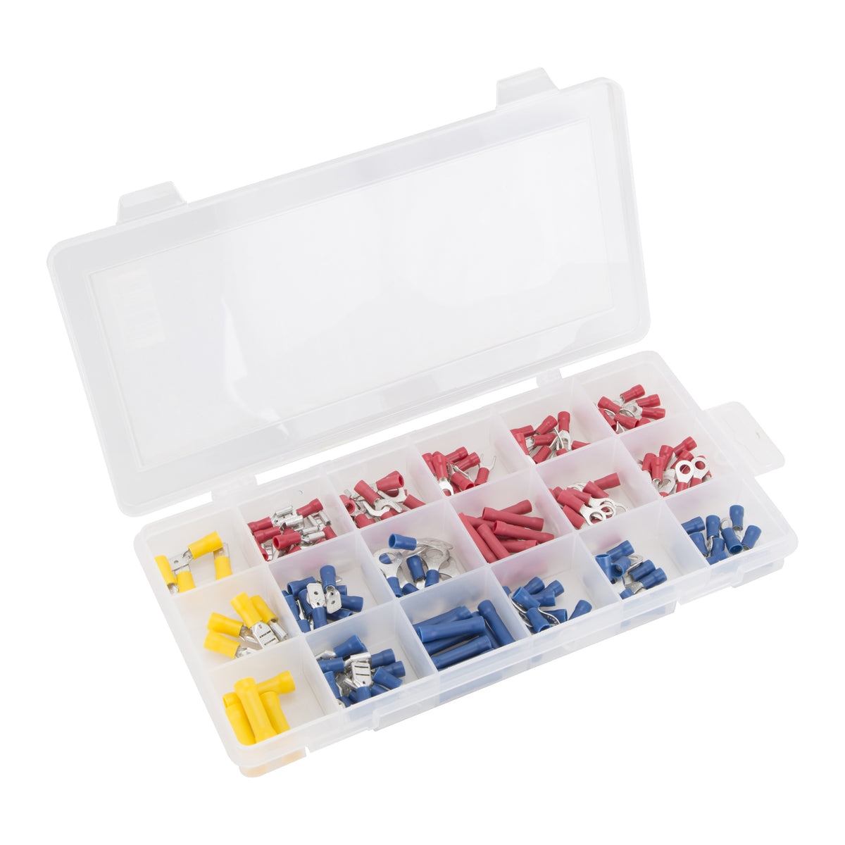 ProSource CP-1803L Electrical Terminals and Connectors Repair Kit, Plastic, 180 -Piece