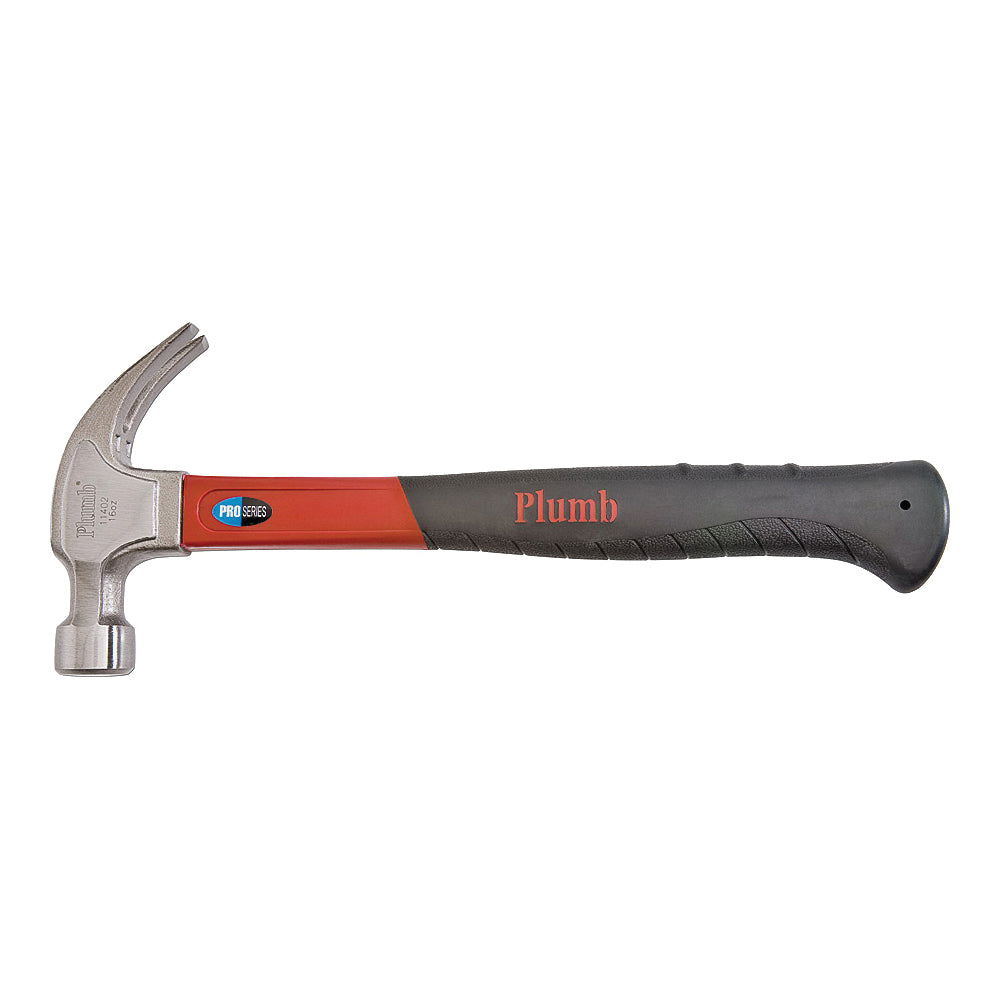 Plumb 11402N/11402 Hammer, 16 oz Head, Curved Claw Head, 13 in OAL