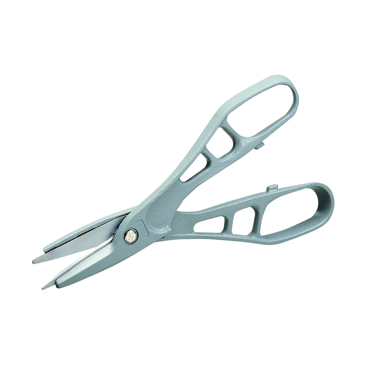 Malco Andy Snip M12N/M12 Pattern Snip, 12 in OAL, 3 in L Cut, Straight Cut, Steel Blade, Loop Handle, Gray Handle