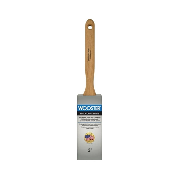 WOOSTER Z1202-2 Paint Brush, 2 in W, 2-15/16 in L Bristle, China Bristle