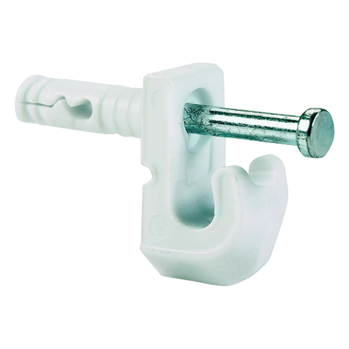 ClosetMaid 1770 Wall Clip Bag, Resin, White